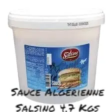 SAUCE  ALGERIENNE SALSINO 4,7 KG
