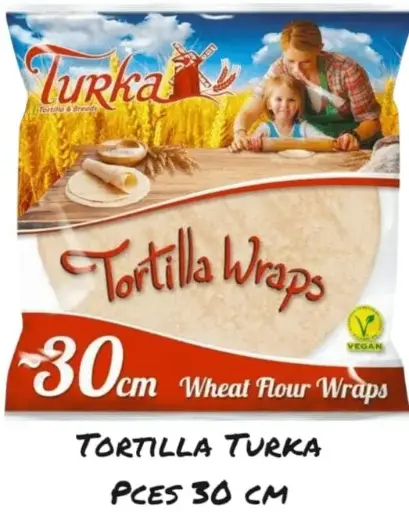 [TOR001] TORTILLA TURKA\pièce 30 CM 18 PCS  